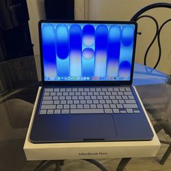 Like NEW MacBook Neo - Indigo Blue - 256GB - With box - Purchased July 2026