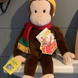 Vintage Macys Curious George Plushy NWT