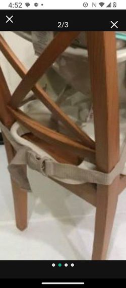 High chair booster seat