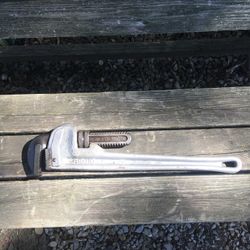 Ridgid 18” Aluminum Pipe Wrench 