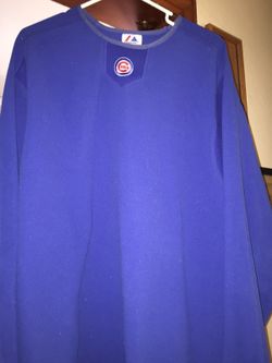 Chicago Cubs Men's Fleece Long Sleeve pullover sz XL