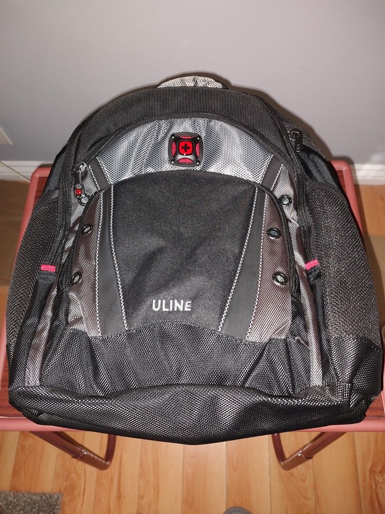 Wenger Synergy Swiss Gear Uline Laptop Notebook Tablet Backpack Black Brand New Never Been Used Not ULINE's $90!