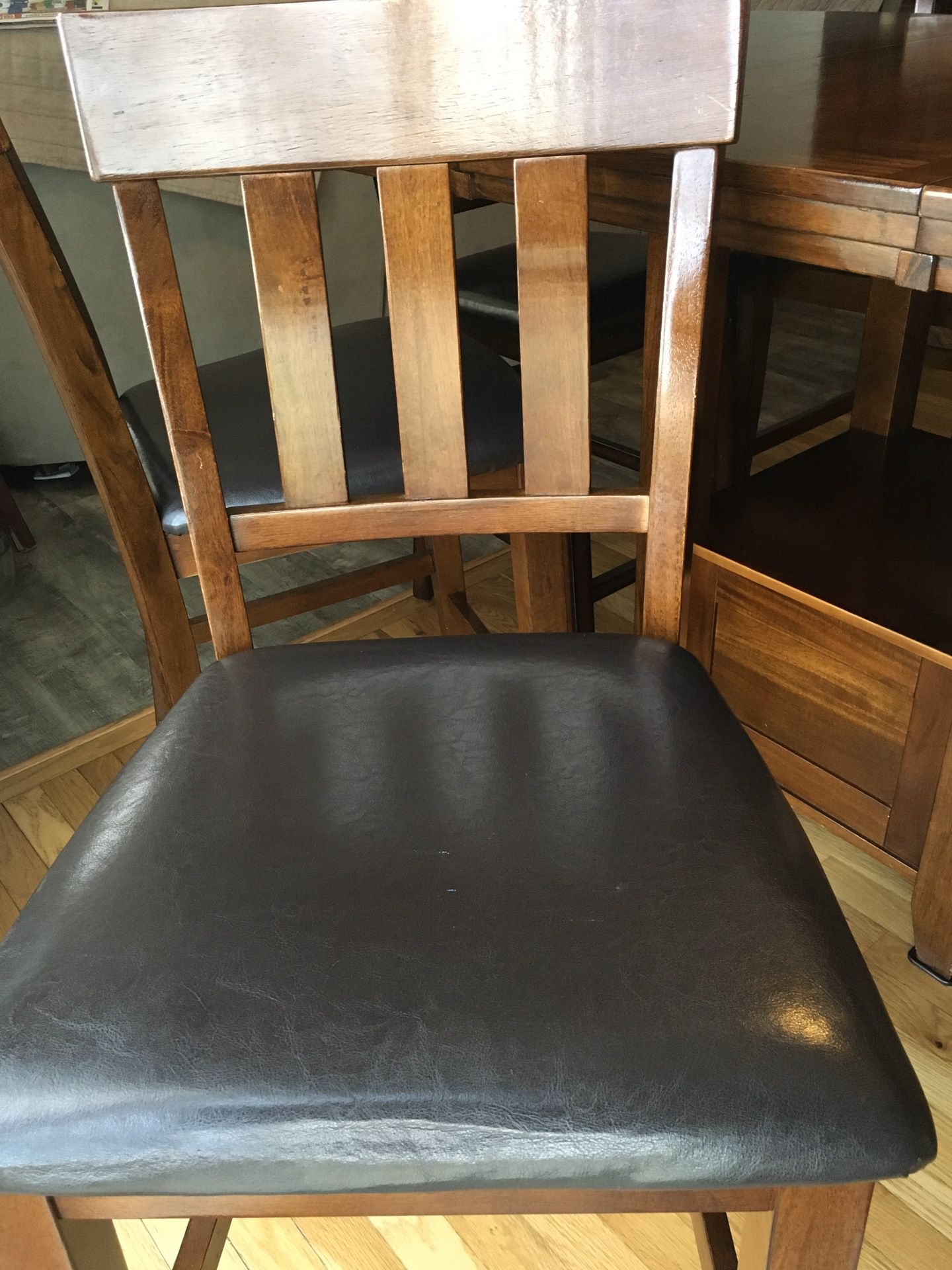 Ashley furniture High top table & 6 chairs for Sale in Plainfield, IL