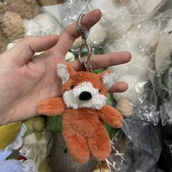 Jellycat  Fox Keychain 
