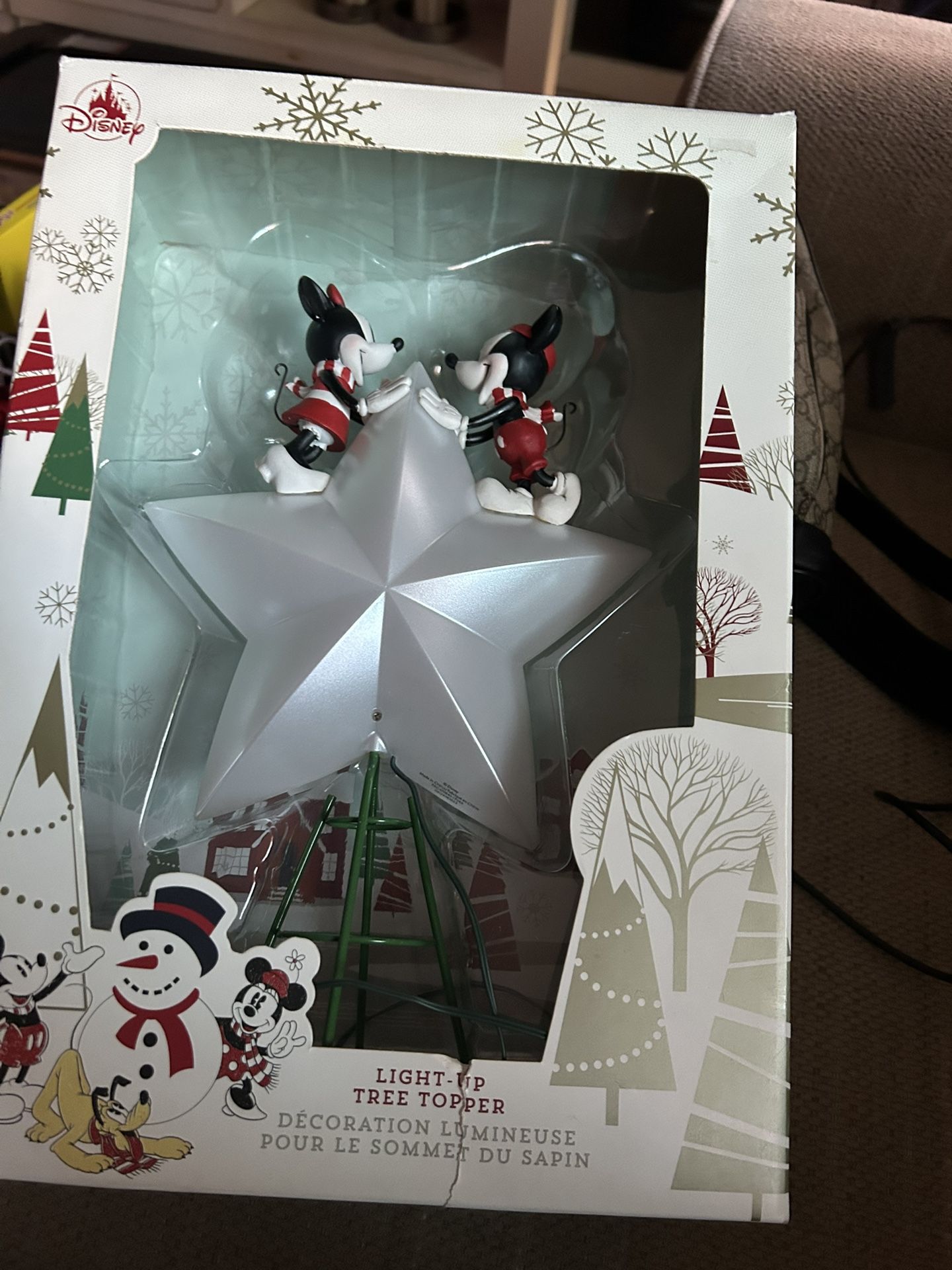 DISNEY TREE TOPPER STAR