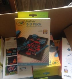 3D packs for tablets by Crayola