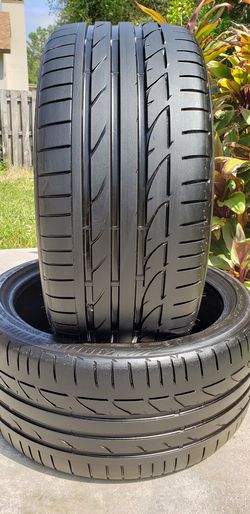 2. 255/35/19 BRIDGESTONE POTENZA S001 RFT 99% TREAD