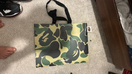 Real bape shopping bag