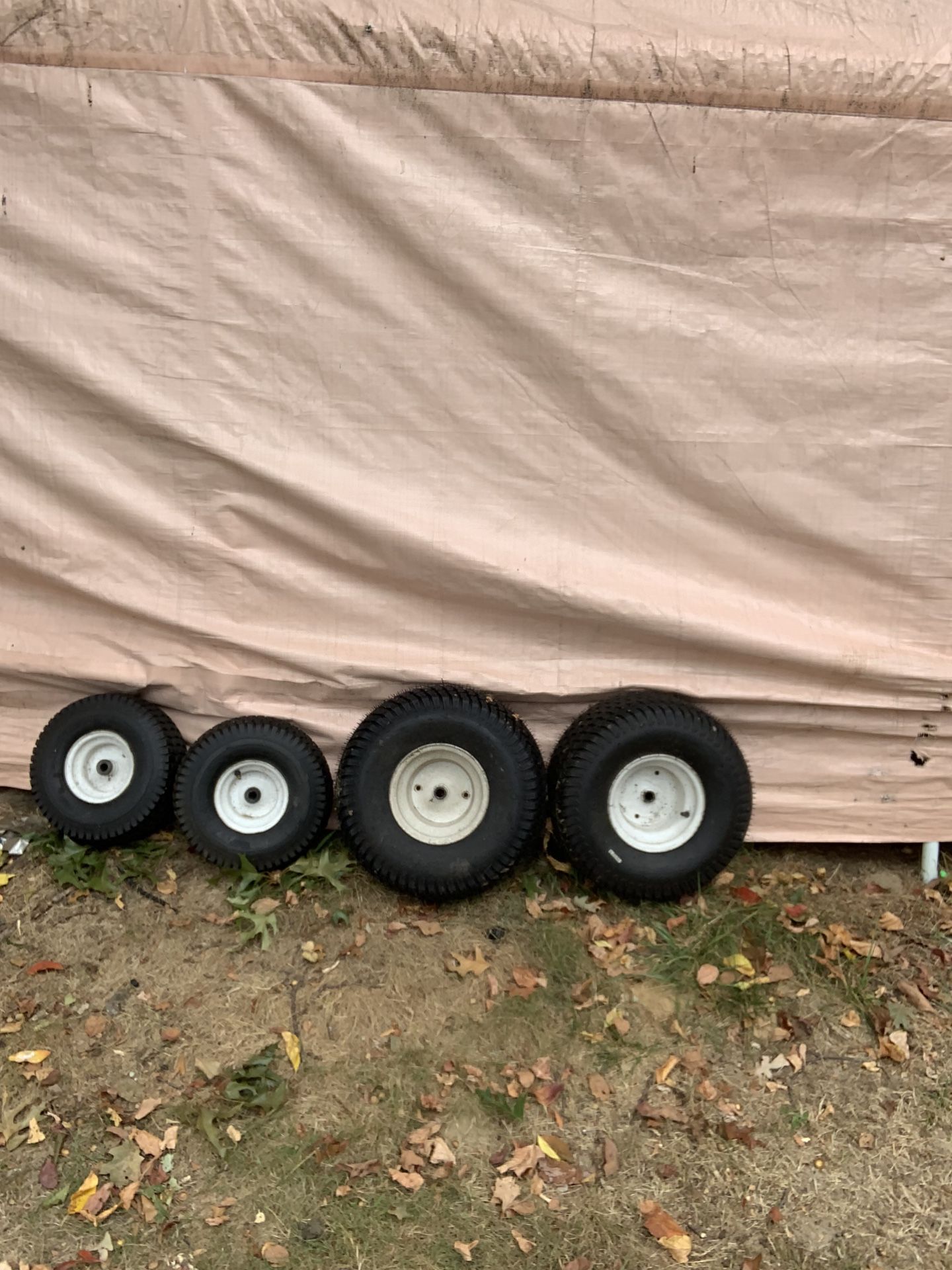 New Never Used Ride On Mower Tires