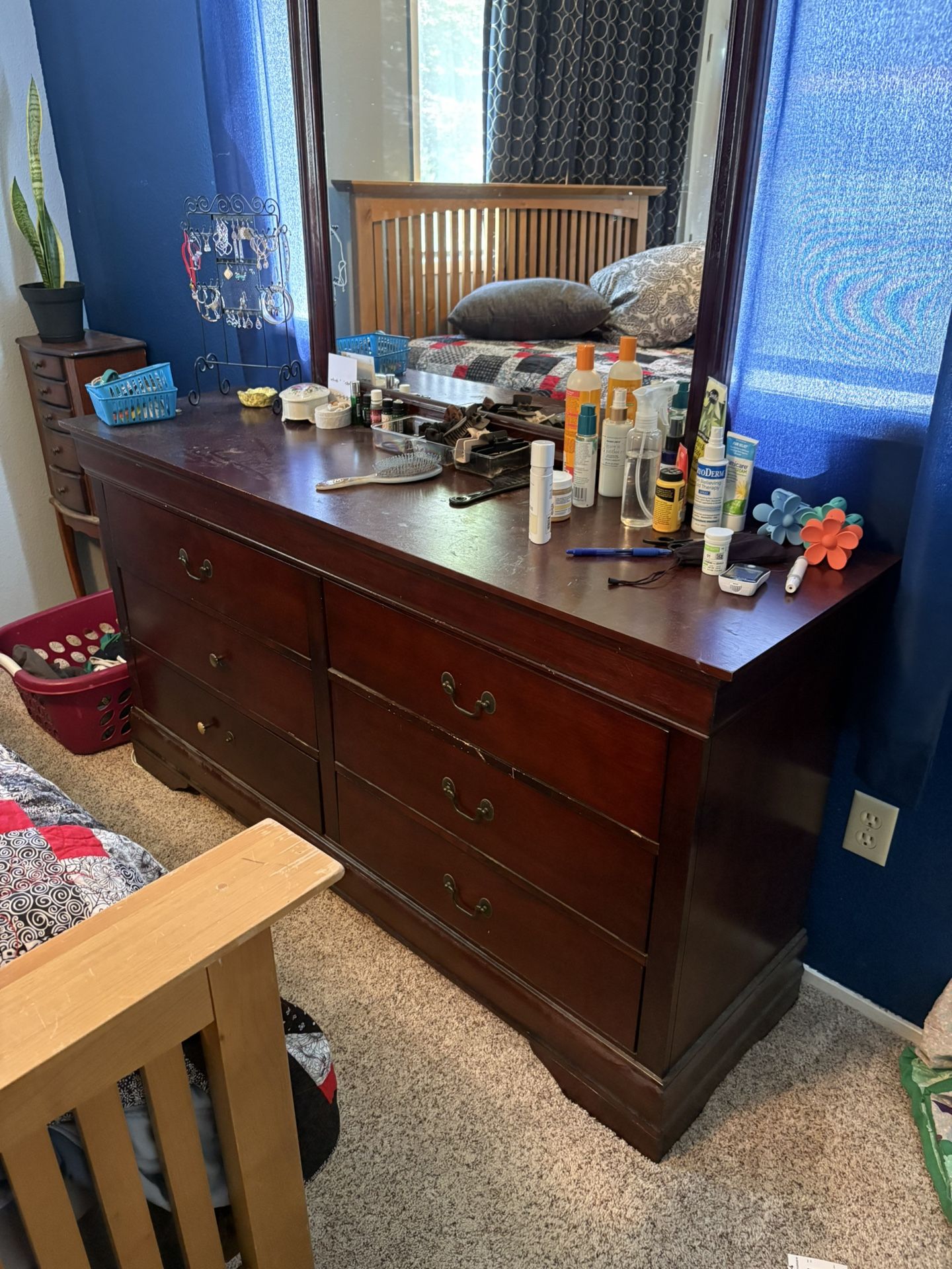 Long Dresser. Cherry Color