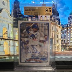 Andy Pages 2024 Topps Update '89 Autograph RC BGS 9.5