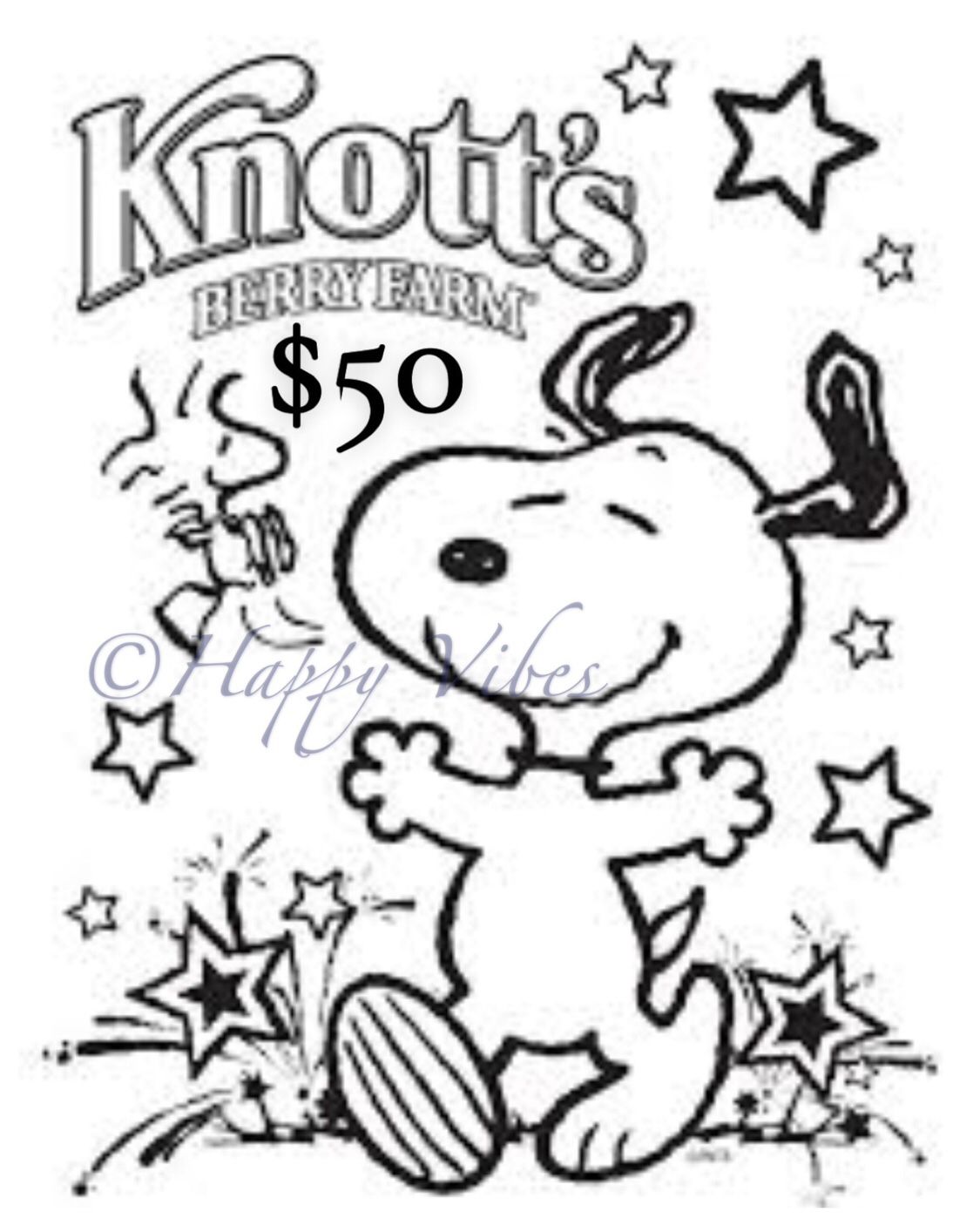 Knott’s Tickets 🎟️