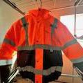 New: Safety Orange Waterproof Jacket