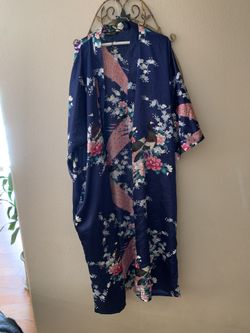 Kimono Floral Blue