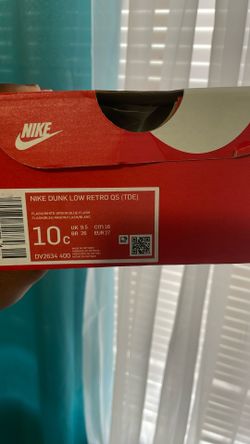 Nike Dunk Low Retro QS Size 10c