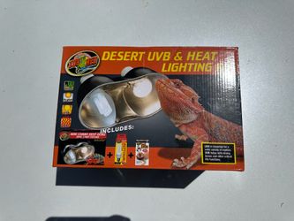 Zoo Med Desert UVB & Heat Lighting Kit