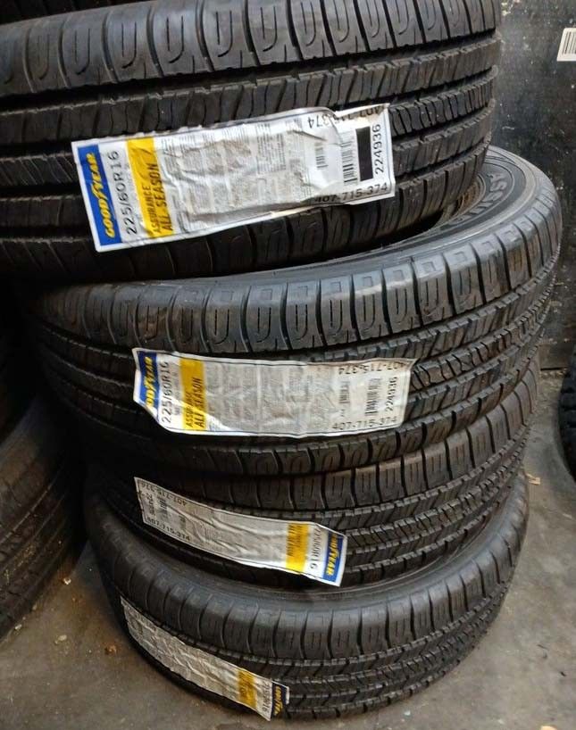 4 New Tires 225/60/16 Good Year Tires