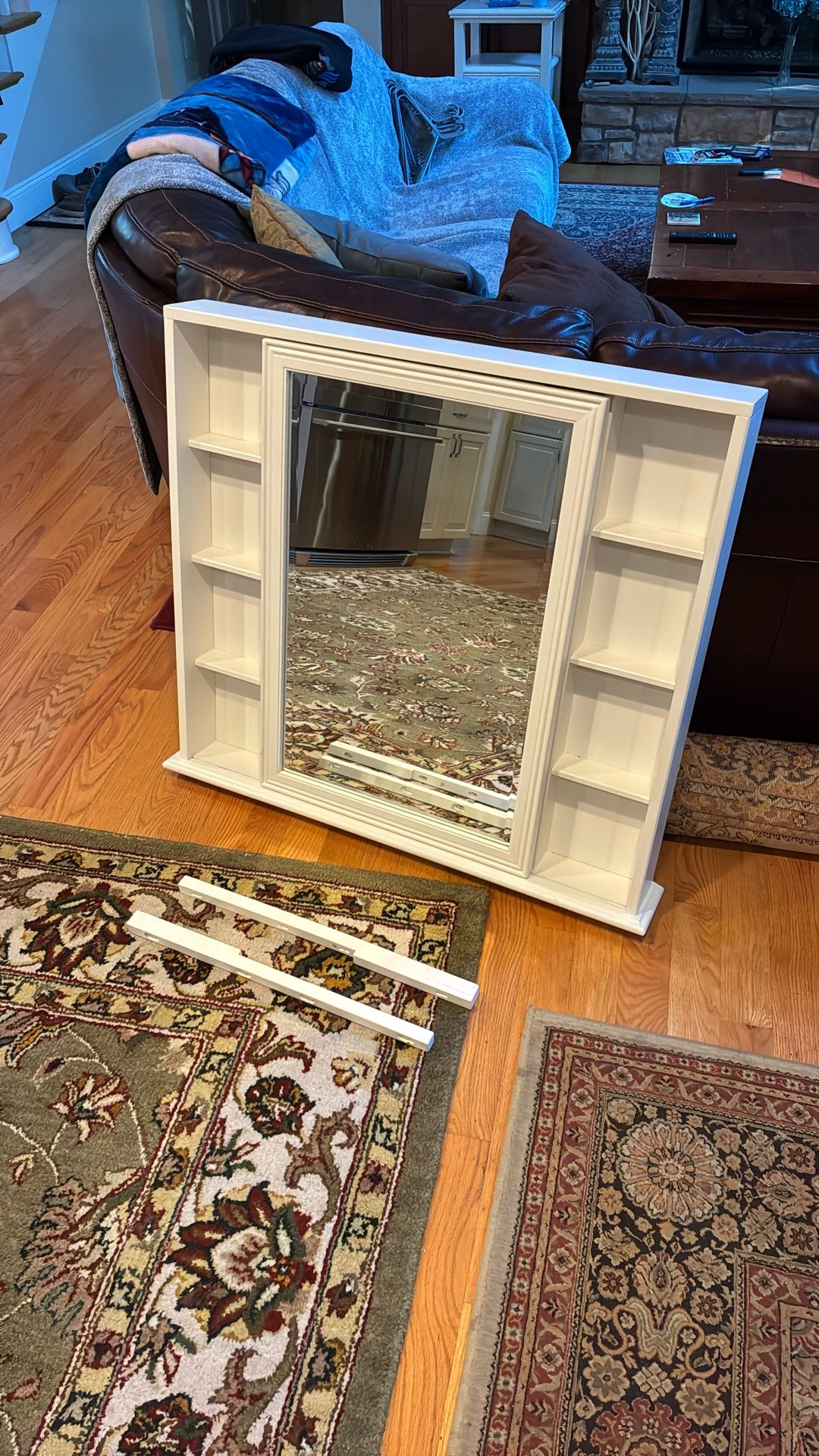 Dresser Mirror w/ sliding section