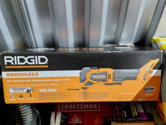 RIDGID 18V Brushless Oscillating Multi-Tool