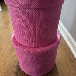 2 Woven Baskets $10 