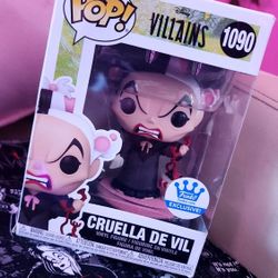 Disney Villains Cruella De Vil Pop