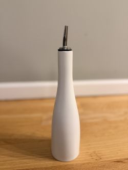 Porcelain Olive Oil Bottle (never used) 
