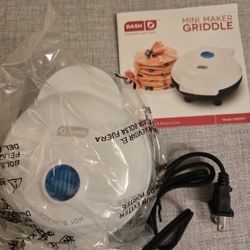 Dash mimi maker new electric round griddle only $10