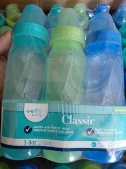 Evenflo Classic Baby Bottles 3-Pack 8oz