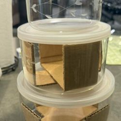 Recipientes De Cristal Princess House 