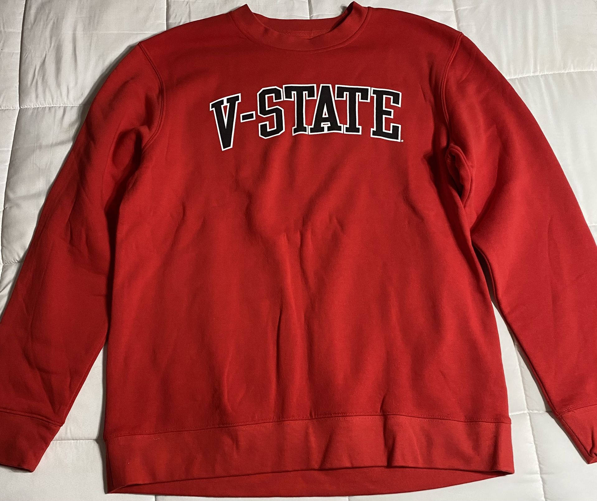 V State Fanatics Large Crew Neck Hoodie 
