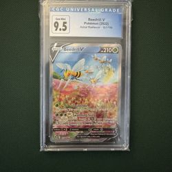 Pokemon Beedrill Alt Art Cgc 9.5 