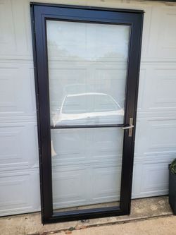 Adrersen front glass door