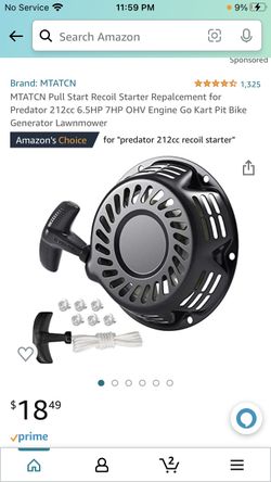 212 Predator Pull Starts 