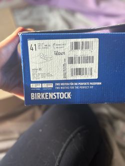 Birkenstock clogs in grey suede
