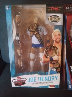 Joe Hendry TNA champion edition  Andrade series 122 , title belt