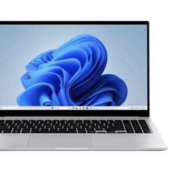 samsung - galaxy book4 15.6" fhd laptop- intel core 7. 16 GB memory 512 GB SSD.  Silver