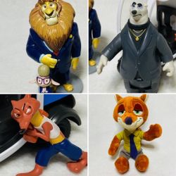 Disney Zootopia Small Toy Lot 7” Nick Wilde Plush