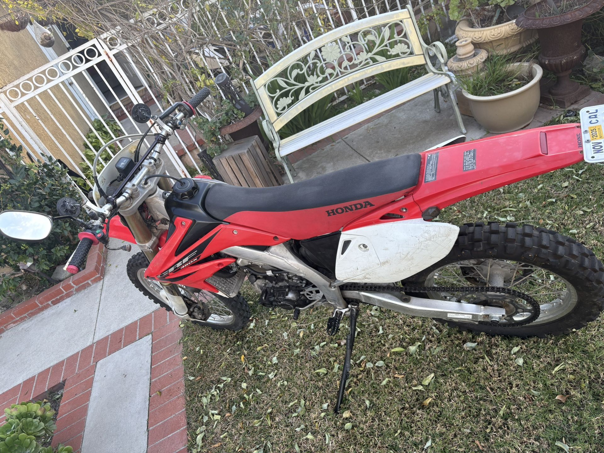 2005 Honda CRF450X  
