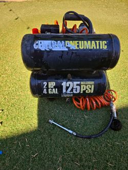 Pneumatic air compressor