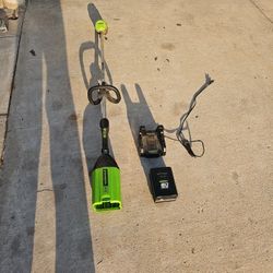 brushless Greenworks Pro 60-volt weed wacker
