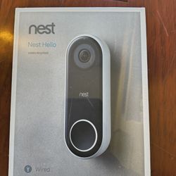 Google Nest Doorbell Brand New WIRED 