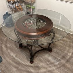 Glass Kitchen Table