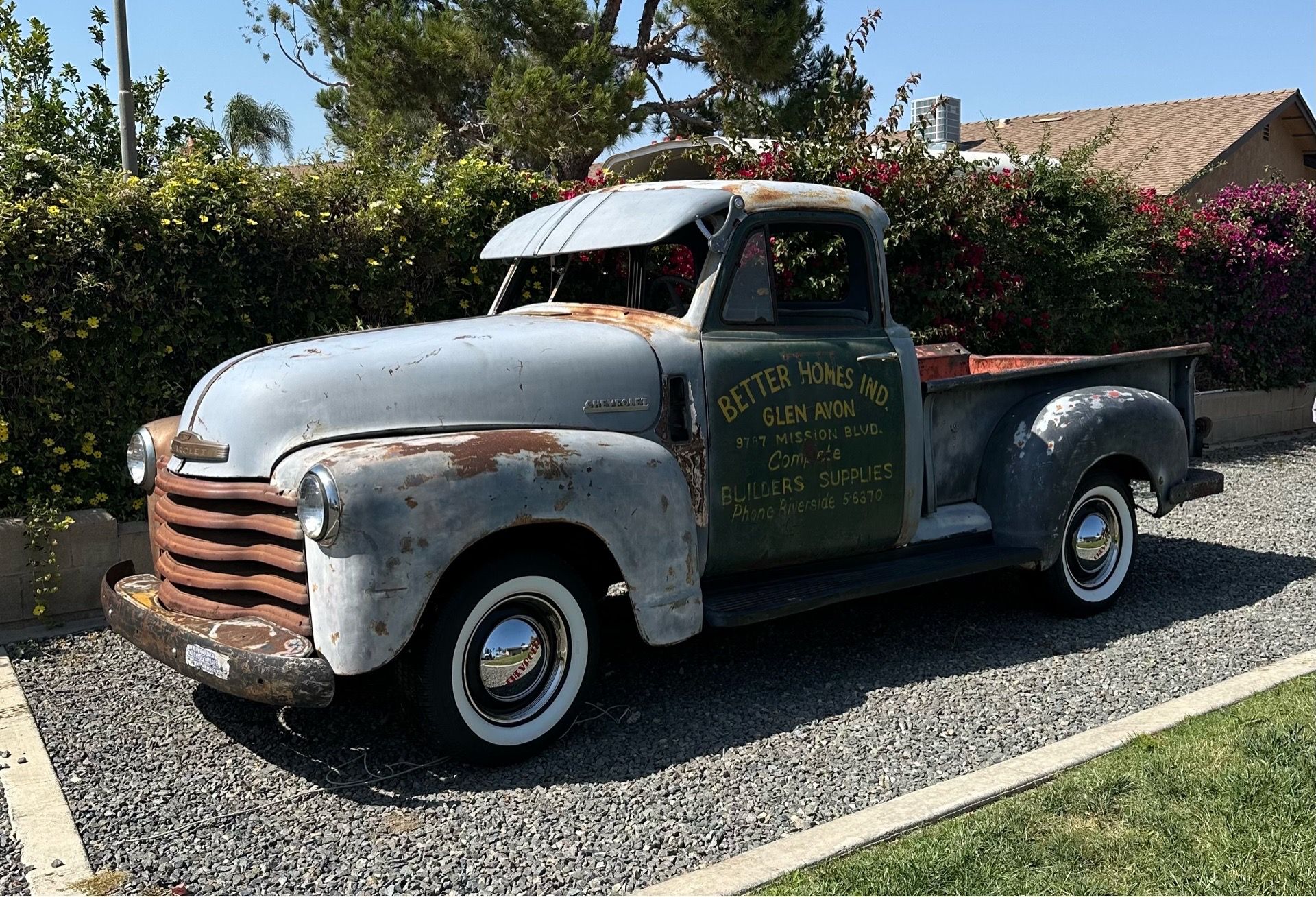 Chevy five window pick up