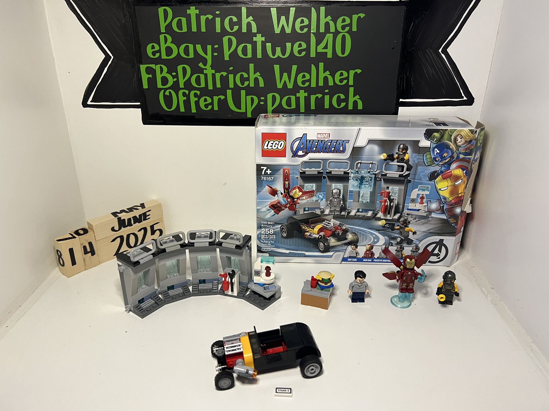 76167 LEGO Avengers Iron Man Armoury