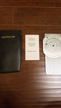 Safetech E-6B Flight Computer