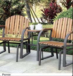 PERSE — ROCKING CHAIR SET 