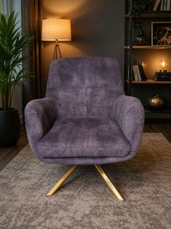 Purple & Gold chair