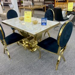 5pc Dinning Table Set $1,699