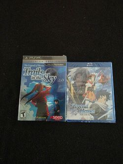 Legend of Heroes Trails in the Sky Premium Edition PE CE LE PSP Playstation Portable Anime  Blu Ray
