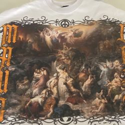 Cropped Graphic Tee Shirt 